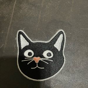 Black cat patch
